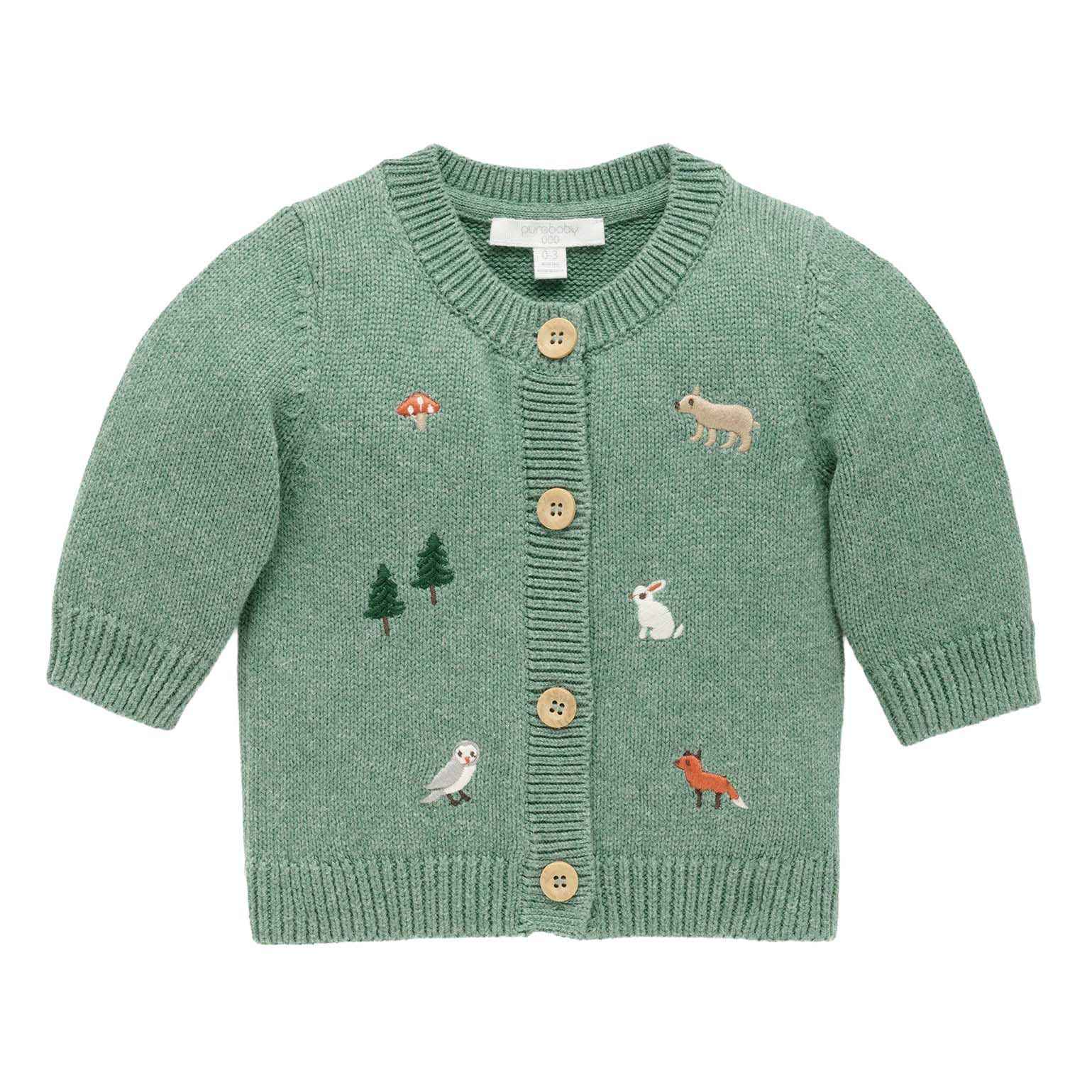 Purebaby Woodland Cardigan